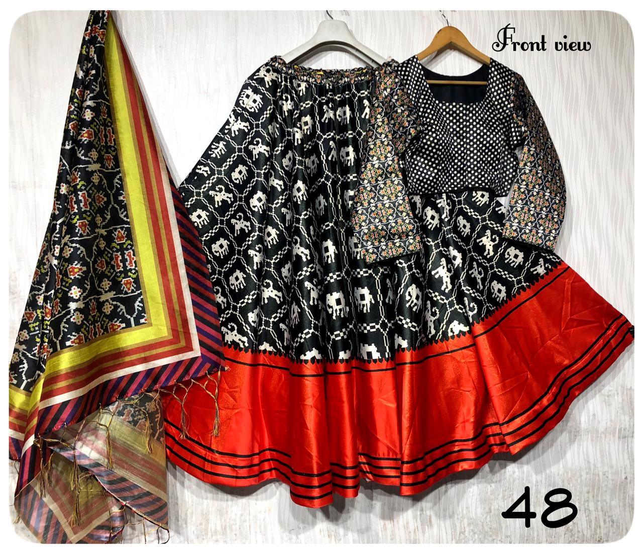 Party Wear Navratri Digital Print Lehenga Choli Anant Tex Exports Private Limited