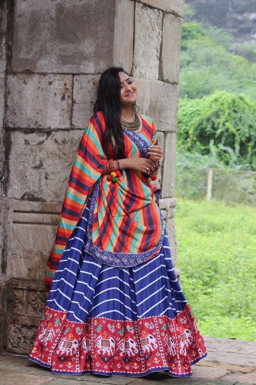 Party Wear Navratri Digital Print Lehenga Choli Anant Tex Exports Private Limited