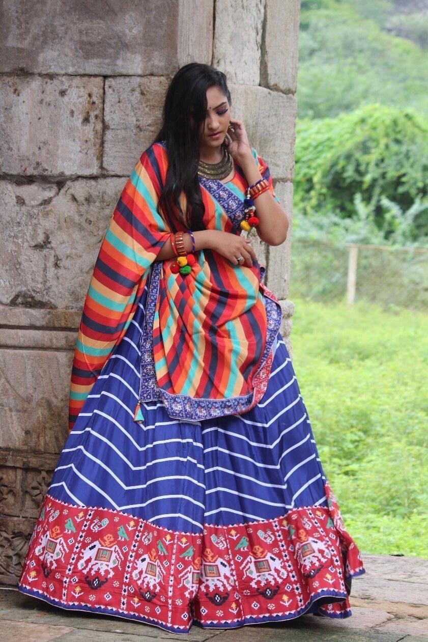 Party Wear Navratri Digital Print Lehenga Choli Anant Tex Exports Private Limited