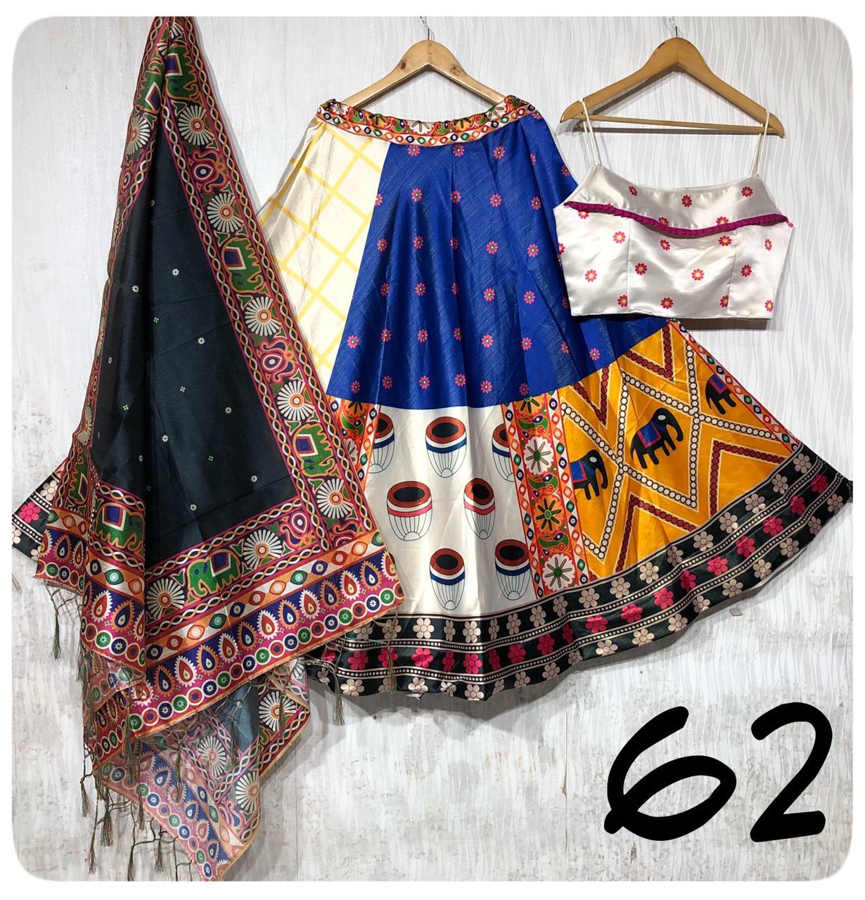 Party Wear Navratri Digital Print Lehenga Choli Anant Tex Exports Private Limited