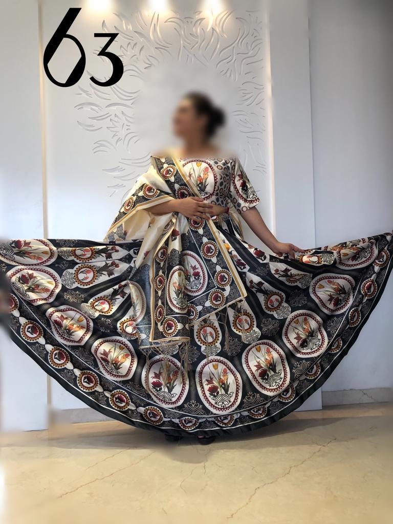 Party Wear Navratri Digital Print Lehenga Choli Anant Tex Exports Private Limited