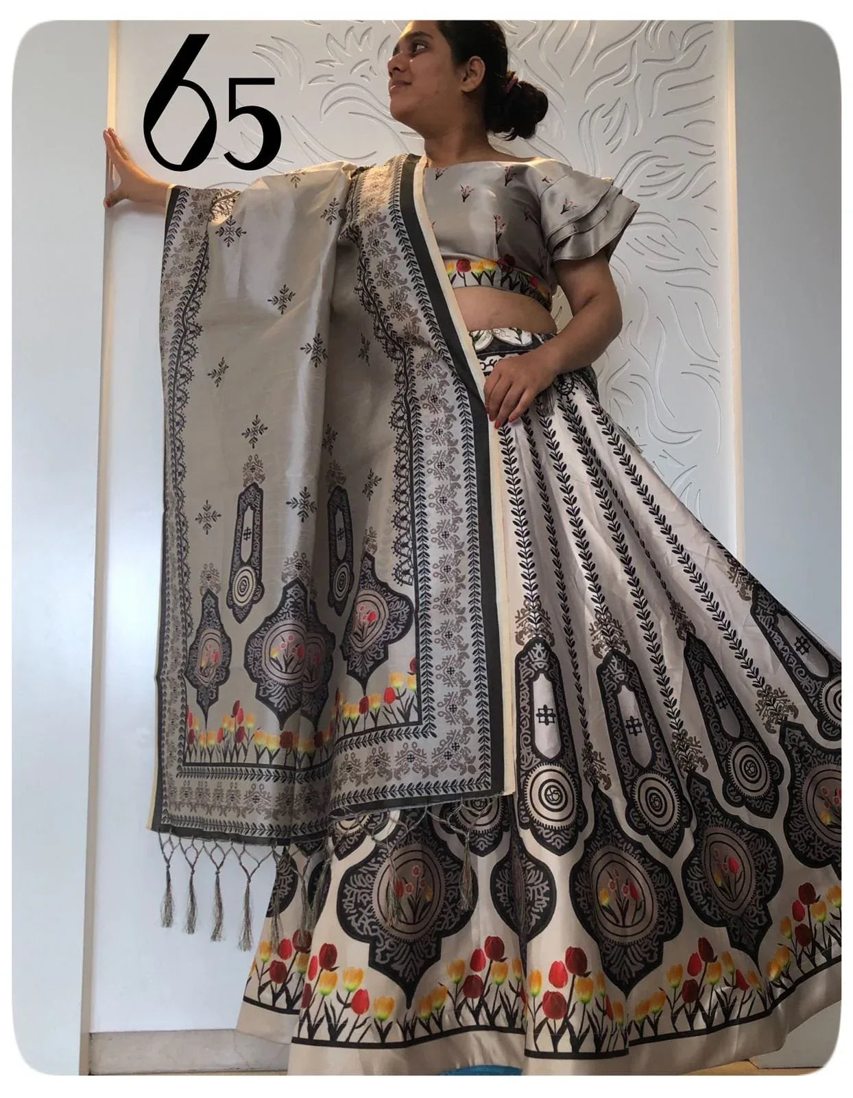Party Wear Navratri Digital Print Lehenga Choli Anant Tex Exports Private Limited