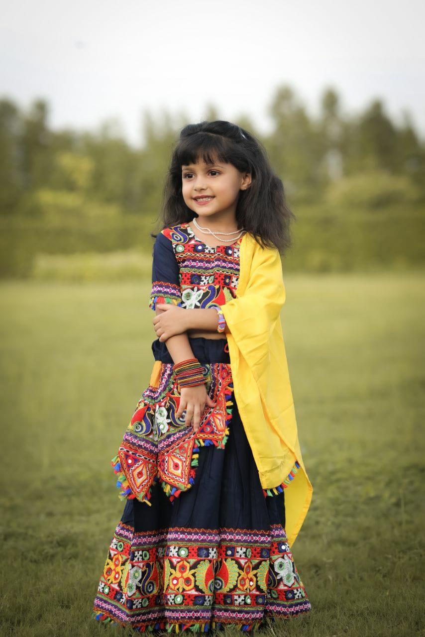 Navratri Kids Traditional Lehenga Anant Tex Exports Private Limited
