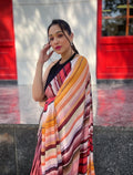 Pleating saree Anant Tex Exports Private Limited