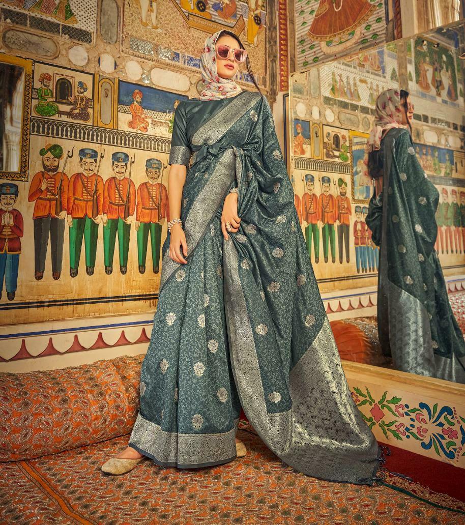 Rajpath Alberry Sattin Festive Wear Weaving Saree Collection Anant Tex Exports Private Limited