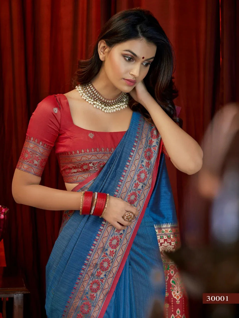 Rajyog Aaliya Silk Series 30001-30006 Gala Tussar Silk Saree Anant Tex Exports Private Limited