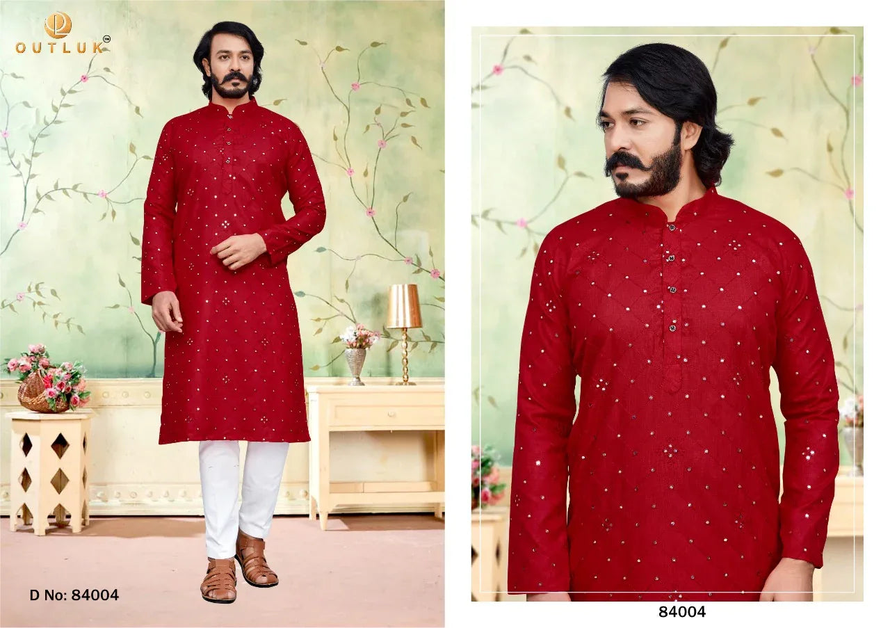 Party Wear Kurta Pajama Outlook Vol 84 Anant Tex Exports Private Limited