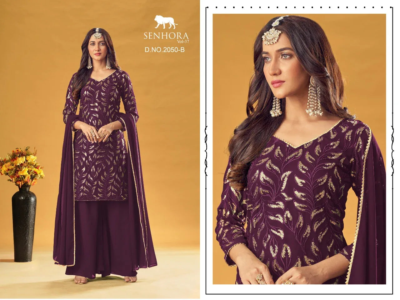 SENHORA VOL 37 GEORGETTE SALWAR SUITS Anant Tex Exports Private Limited