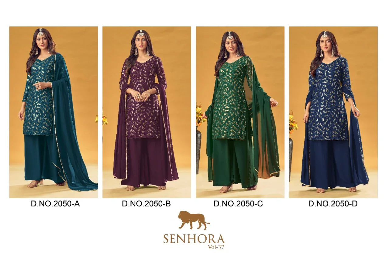SENHORA VOL 37 GEORGETTE SALWAR SUITS Anant Tex Exports Private Limited