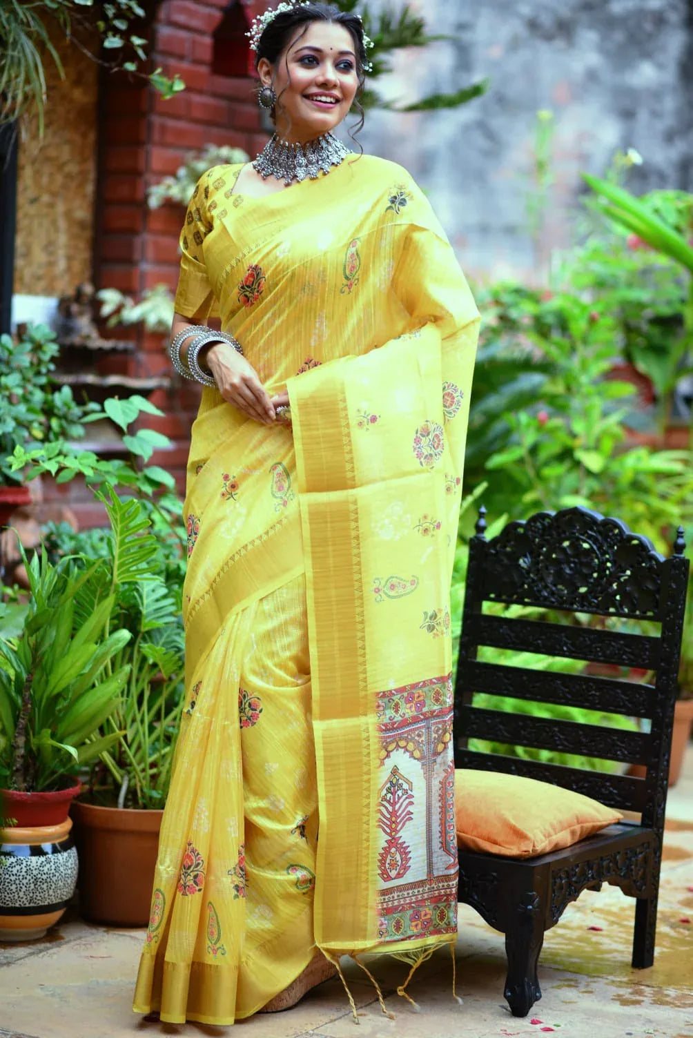 Tussar Silk Weaving Saree Anant Tex Exports Private Limited