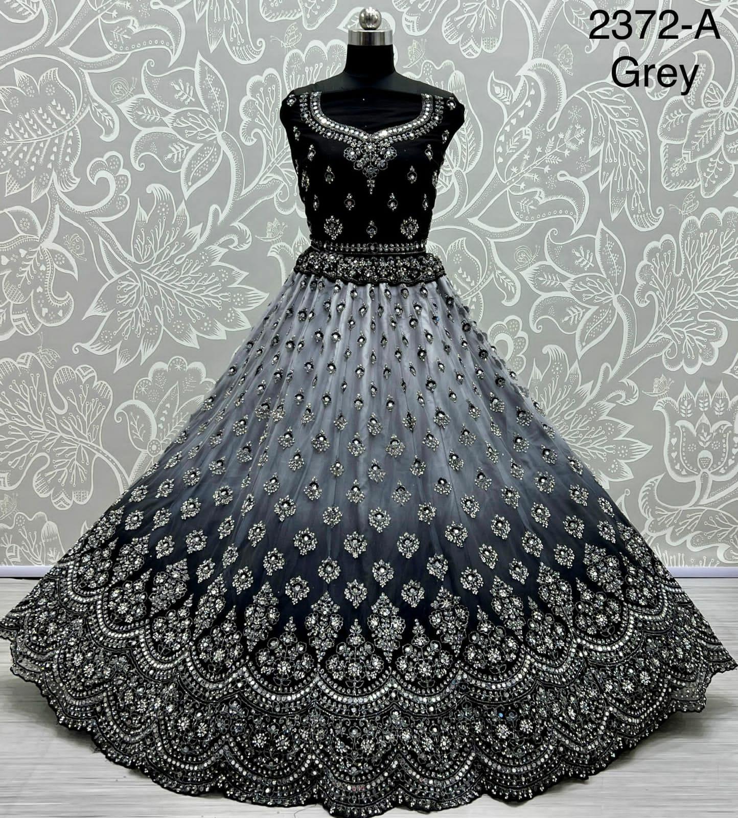 Designer Wedding Mirror Work Lehenga Choli 2372 Anant Tex Exports Private Limited