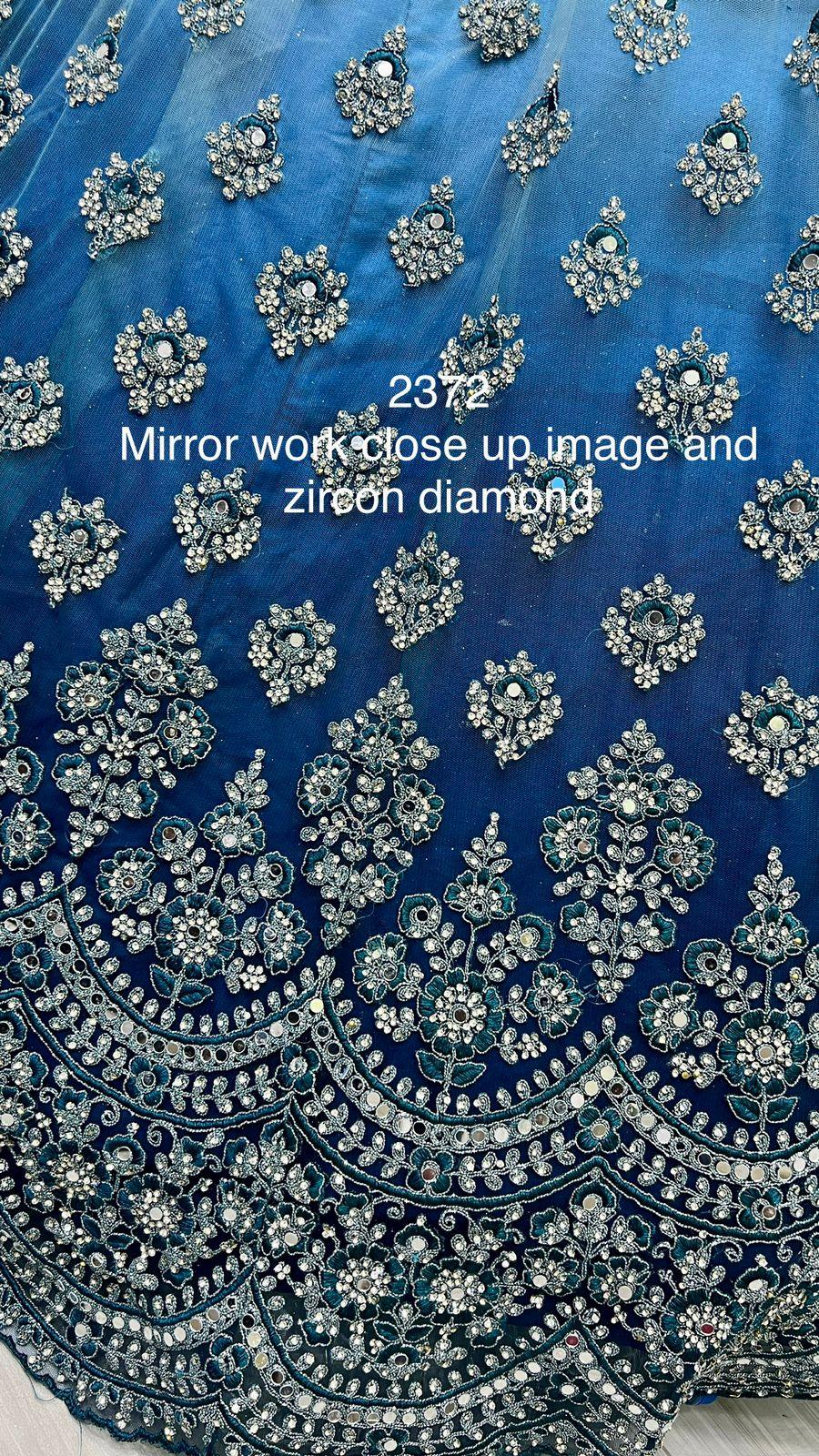 Designer Wedding Mirror Work Lehenga Choli 2372 Anant Tex Exports Private Limited