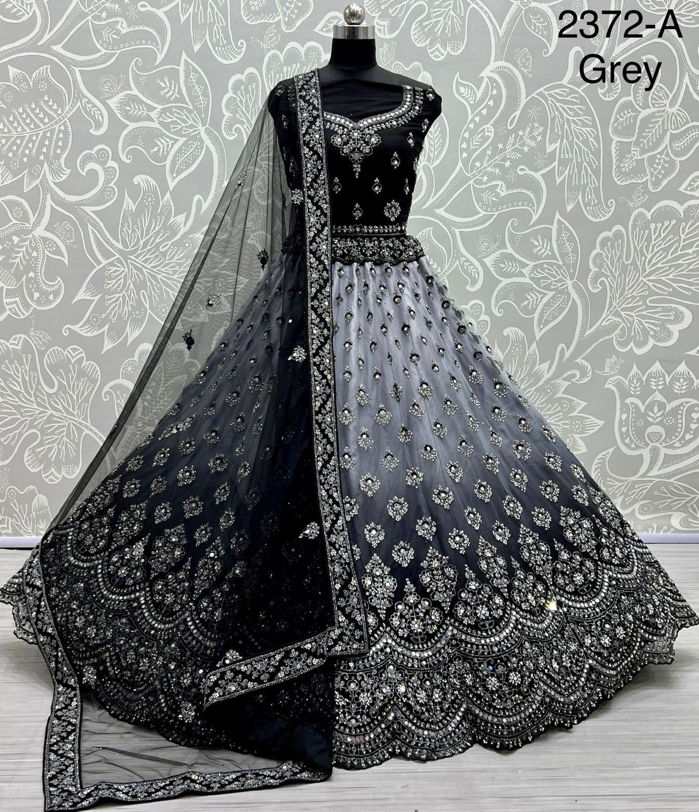 Designer Wedding Mirror Work Lehenga Choli 2372 Anant Tex Exports Private Limited