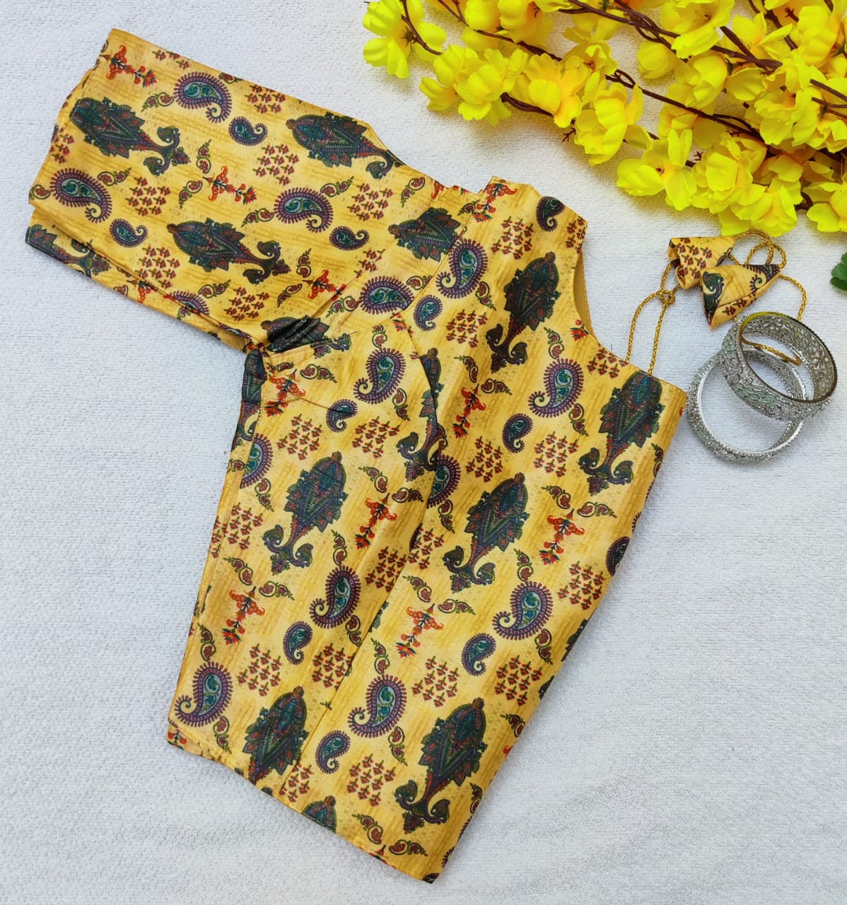 Readymade Printed Blouse Anant Tex Exports Private Limited