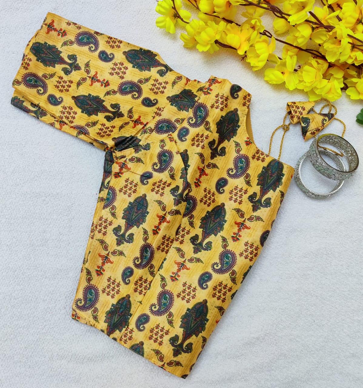 Readymade Printed Blouse Anant Tex Exports Private Limited
