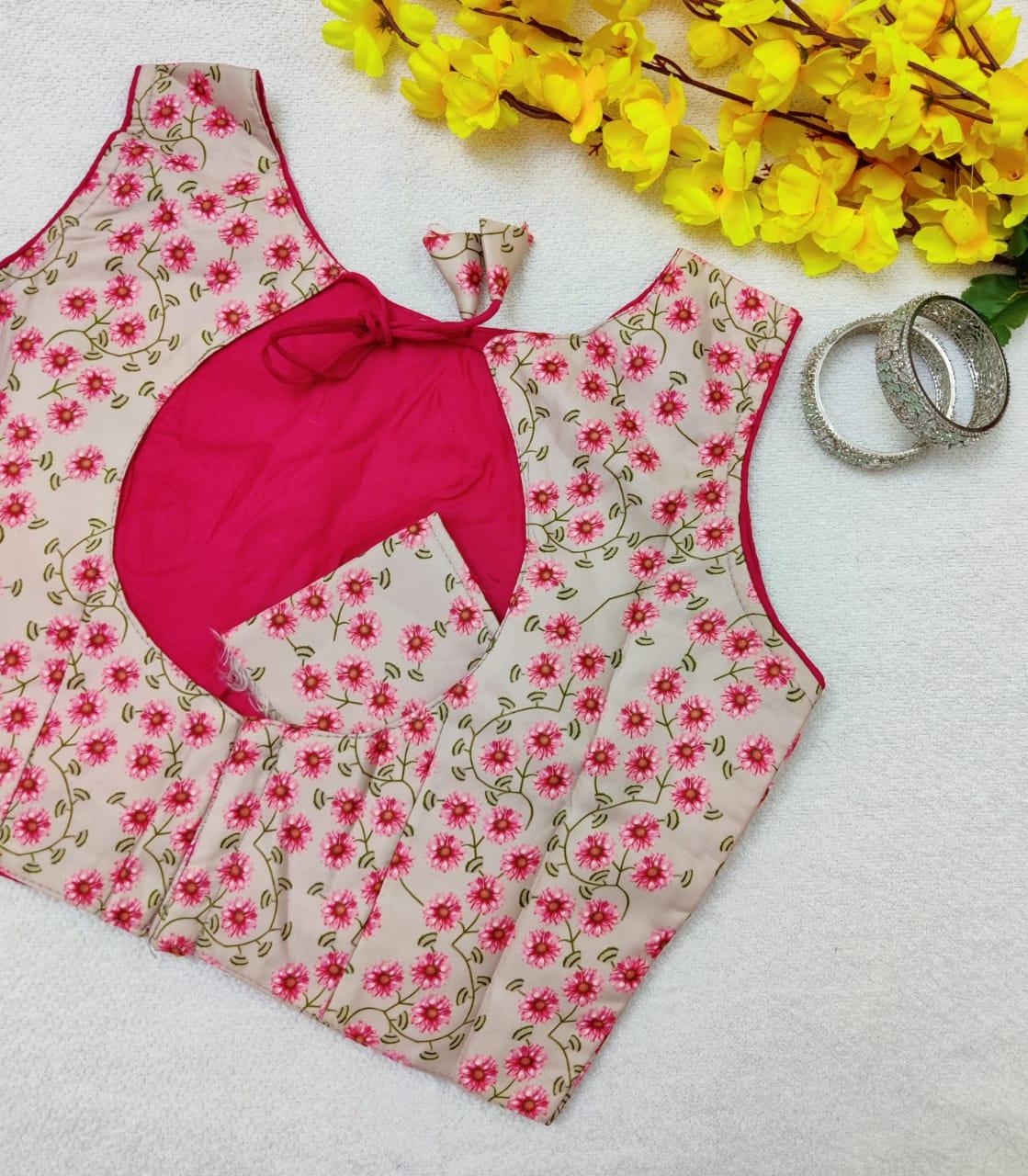 Readymade Printed Blouse Anant Tex Exports Private Limited