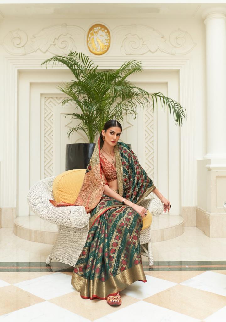 Kriva Silk Traditional Indian Patola Silk Saree Anant Tex Exports Private Limited