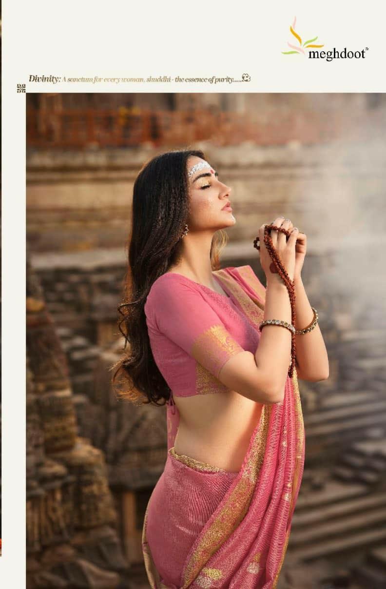 Meghdoot Shuddhi Soft Tissue Silk Saree Anant Tex Exports Private Limited