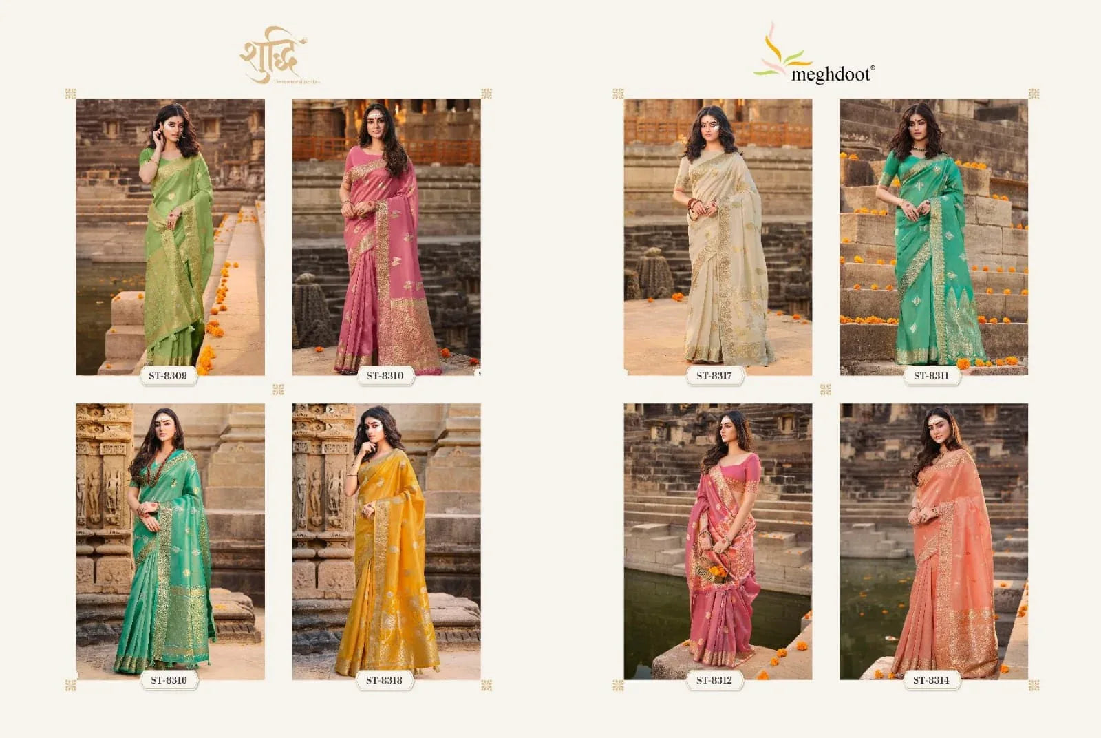 Meghdoot Shuddhi Soft Tissue Silk Saree Anant Tex Exports Private Limited