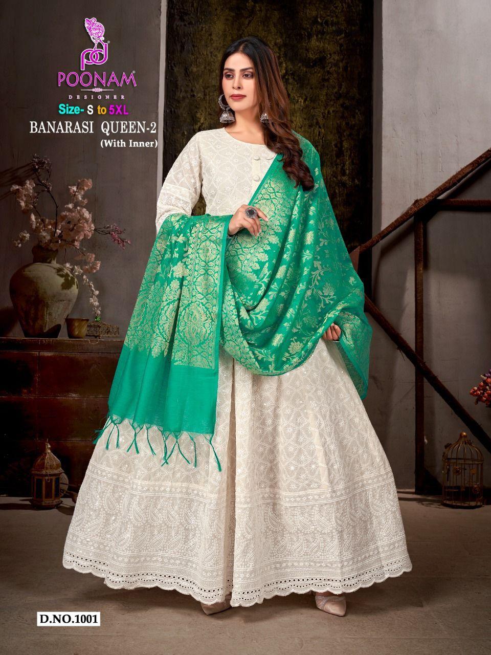 POONAM DESIGNER BANARASI GOWN Anant Tex Exports Private Limited