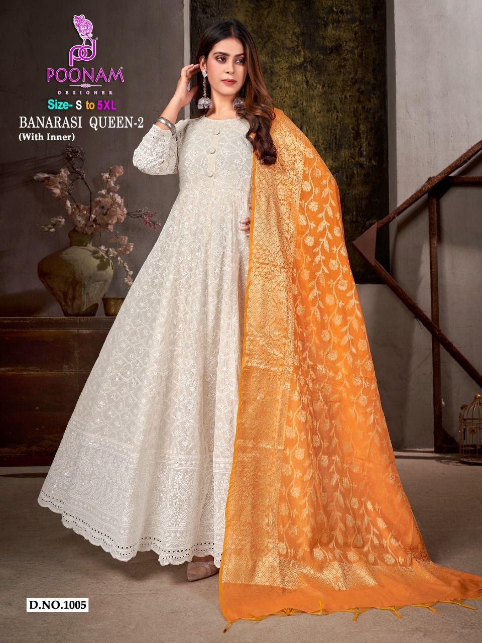 POONAM DESIGNER BANARASI GOWN Anant Tex Exports Private Limited
