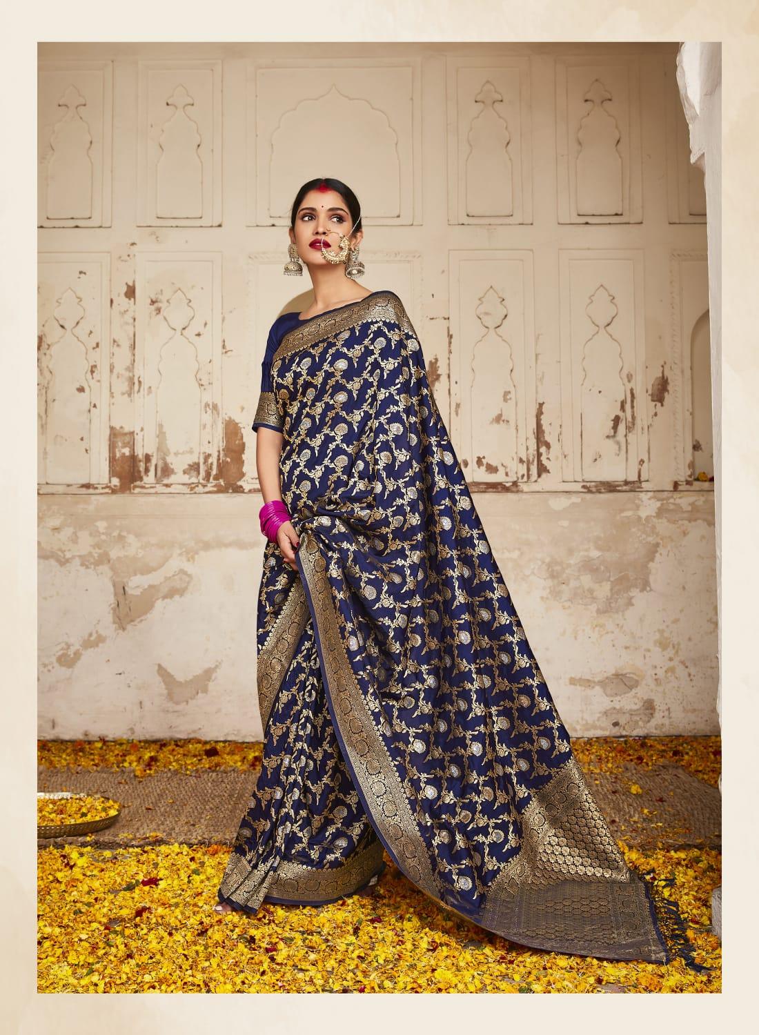RajPath Aadrika Pure Dola Silk Saree Anant Tex Exports Private Limited