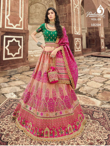 VRINDAVAN VOL:-29 10196 SERIES DESIGNER LEHENGA Anant Tex Exports Private Limited