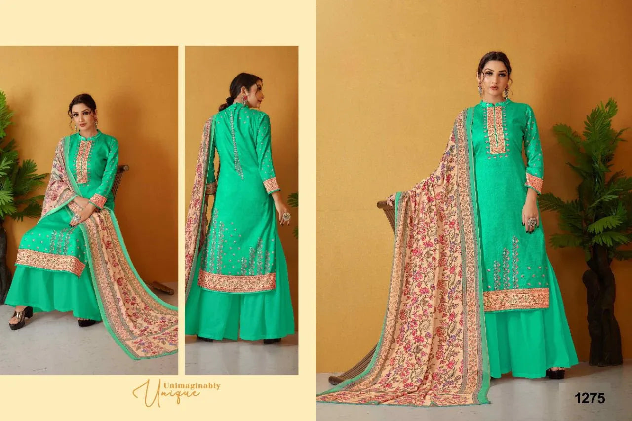 NAZNEEN REEBA 1274 SERIES DIGITAL PRINT SUIT Anant Tex Exports Private Limited