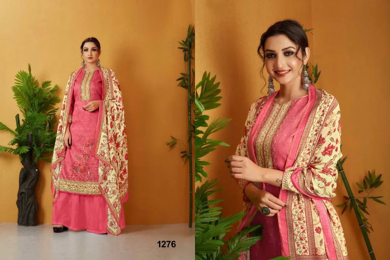 NAZNEEN REEBA 1274 SERIES DIGITAL PRINT SUIT Anant Tex Exports Private Limited