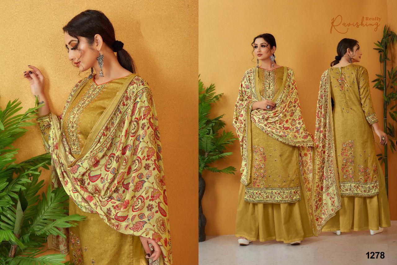 NAZNEEN REEBA 1274 SERIES DIGITAL PRINT SUIT Anant Tex Exports Private Limited