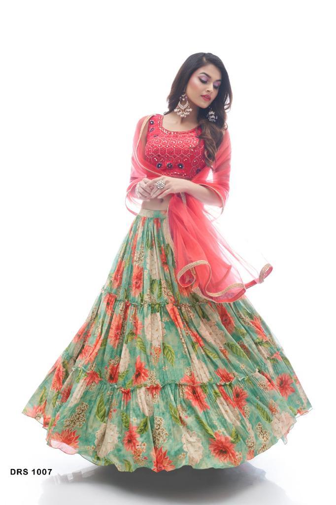Traditional Looks For Designer Lehenga choli Anant Tex Exports Private Limited