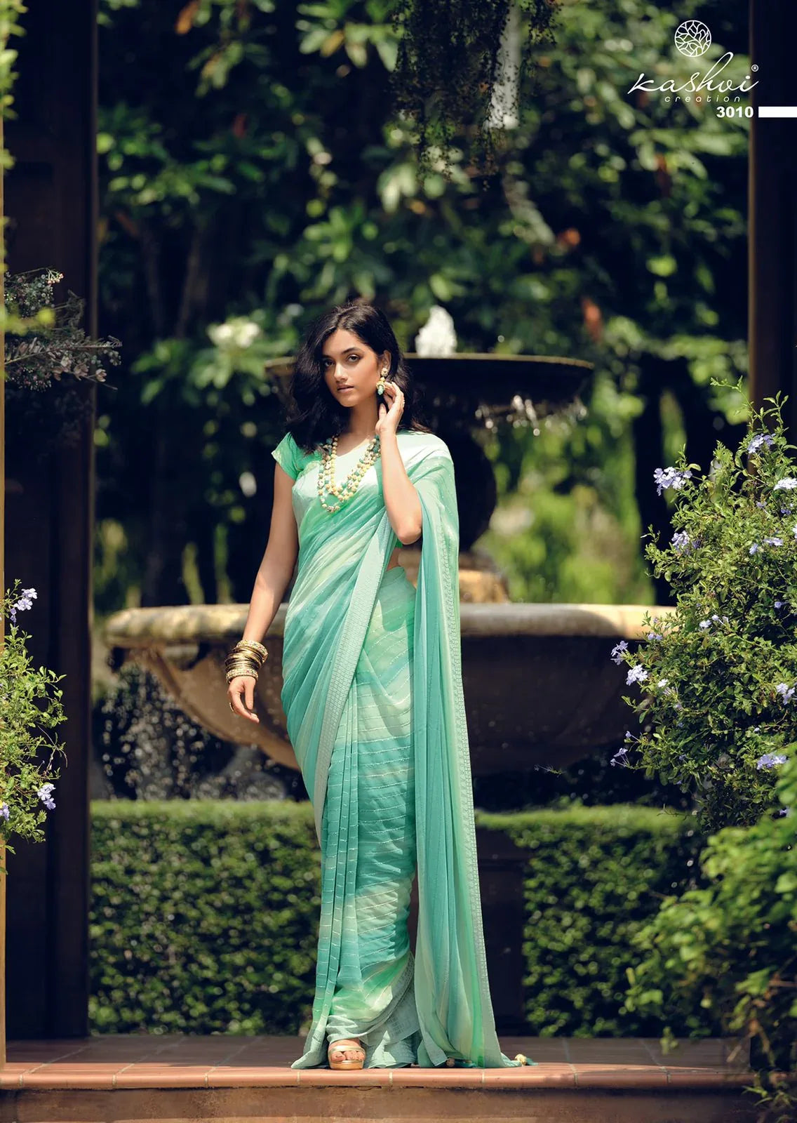 Kashvi Ananya Georgette Saree Anant Tex Exports Private Limited
