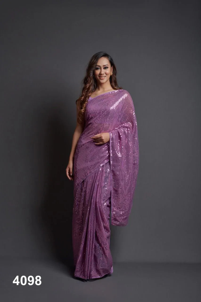 NAZNEEN SNEHA 4095 SERIES SEQUENCE SAREE Anant Tex Exports Private Limited