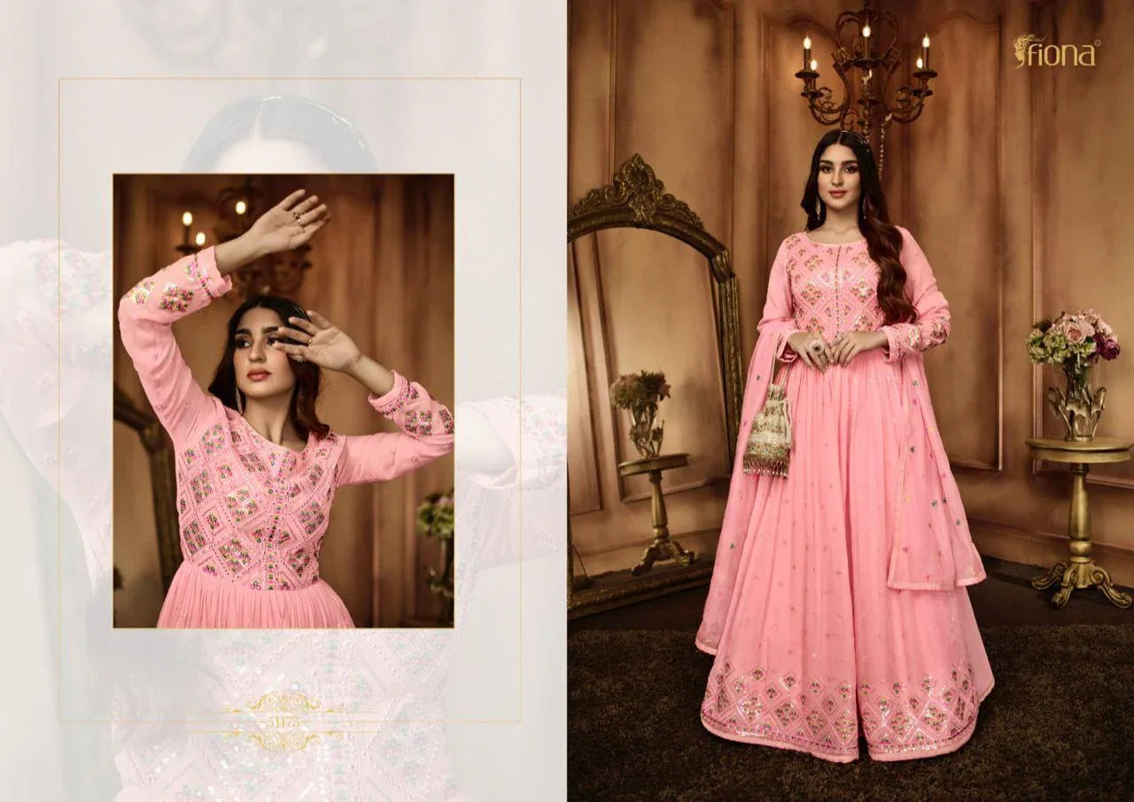 FIONA ZARA FIRST LOOK GEORGETTE GOWNS Anant Tex Exports Private Limited