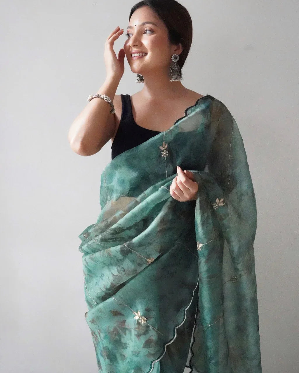 Ariana Organza Saree Anant Tex Exports Private Limited