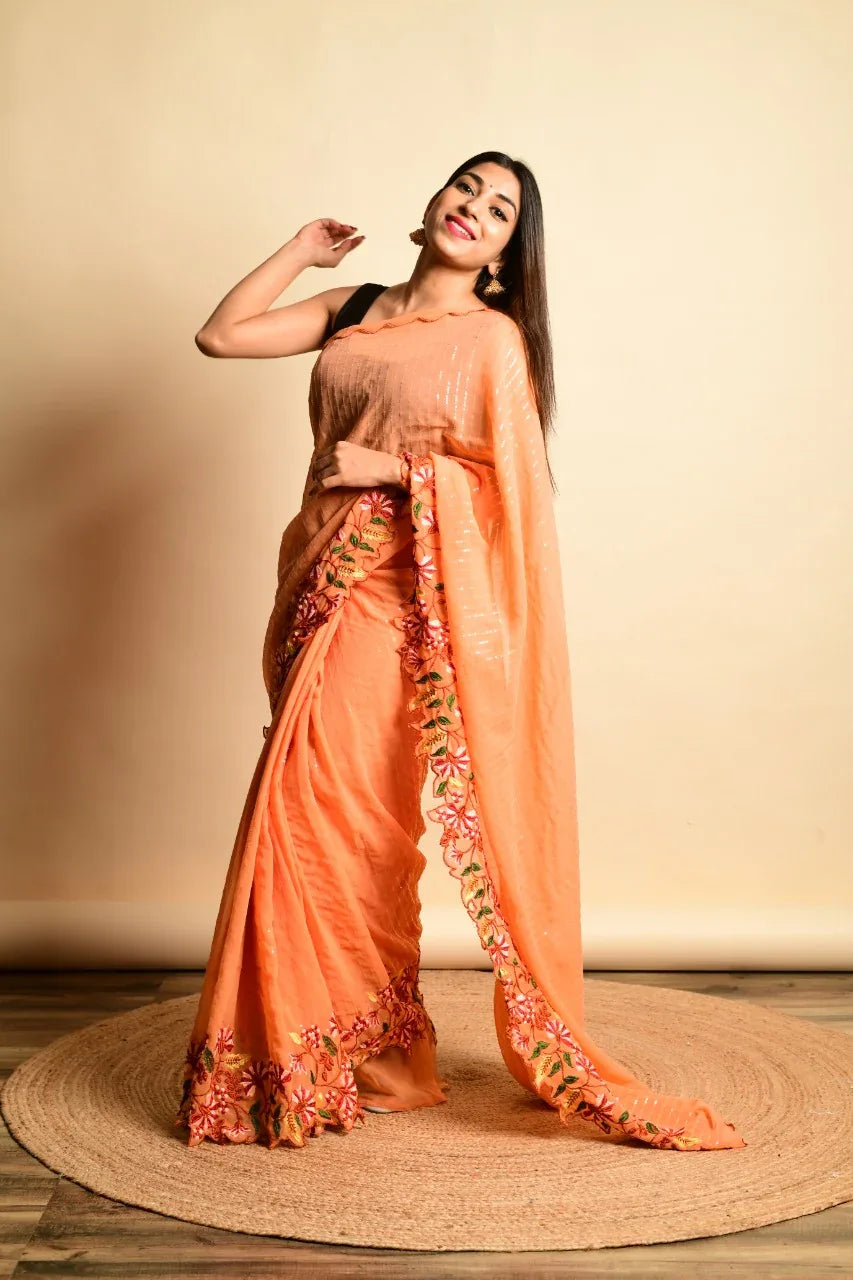 MALANI GEORGETTE SAREE Anant Tex Exports Private Limited