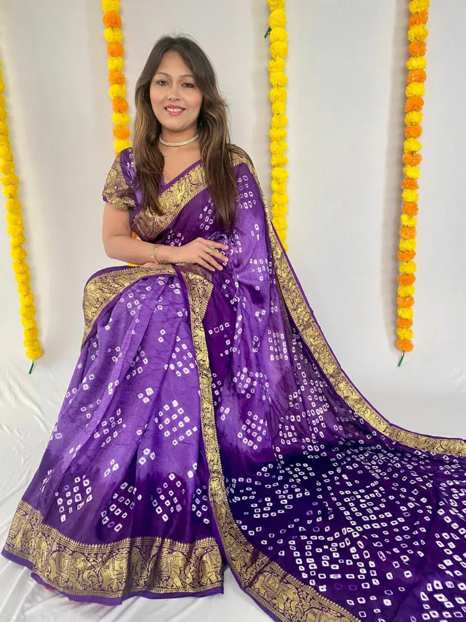 PAVITRA- BANDHEJ VOL - 2 SAREE Anant Tex Exports Private Limited