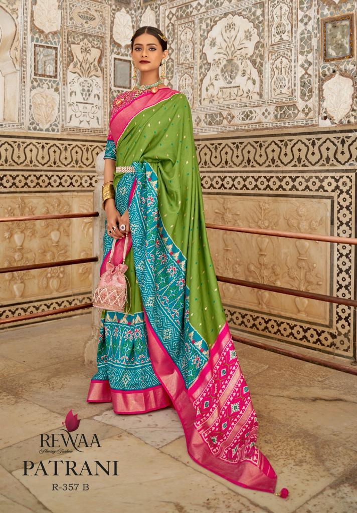 Rewaa Patrani Soft Cotton Silk Patola Saree Anant Tex Exports Private Limited