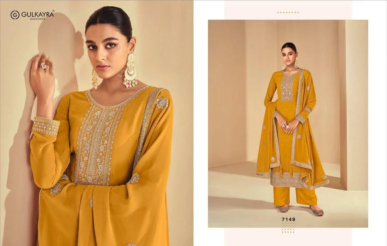 GULKAYRA SABNAM GEORGETTE SALWAR SUITS Anant Tex Exports Private Limited