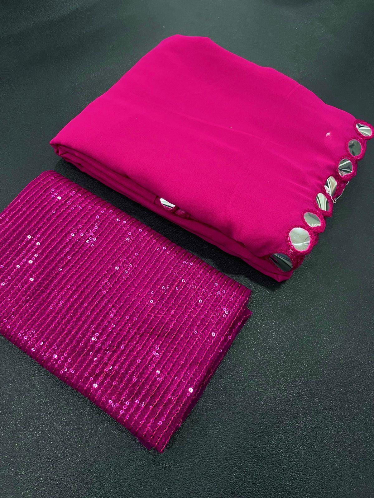 Pure Georgette Saree Anant Tex Exports Private Limited