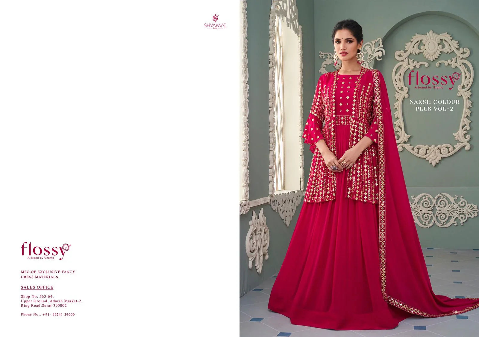 FLOSSY NAKSH VOL 2 SUITS Anant Tex Exports Private Limited