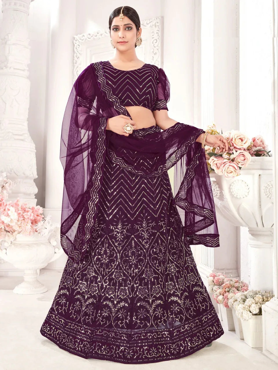ZEEYA-NOOR DNO. 3001-3004 SERIES BRIDAL LEHENGA Anant Tex Exports Private Limited