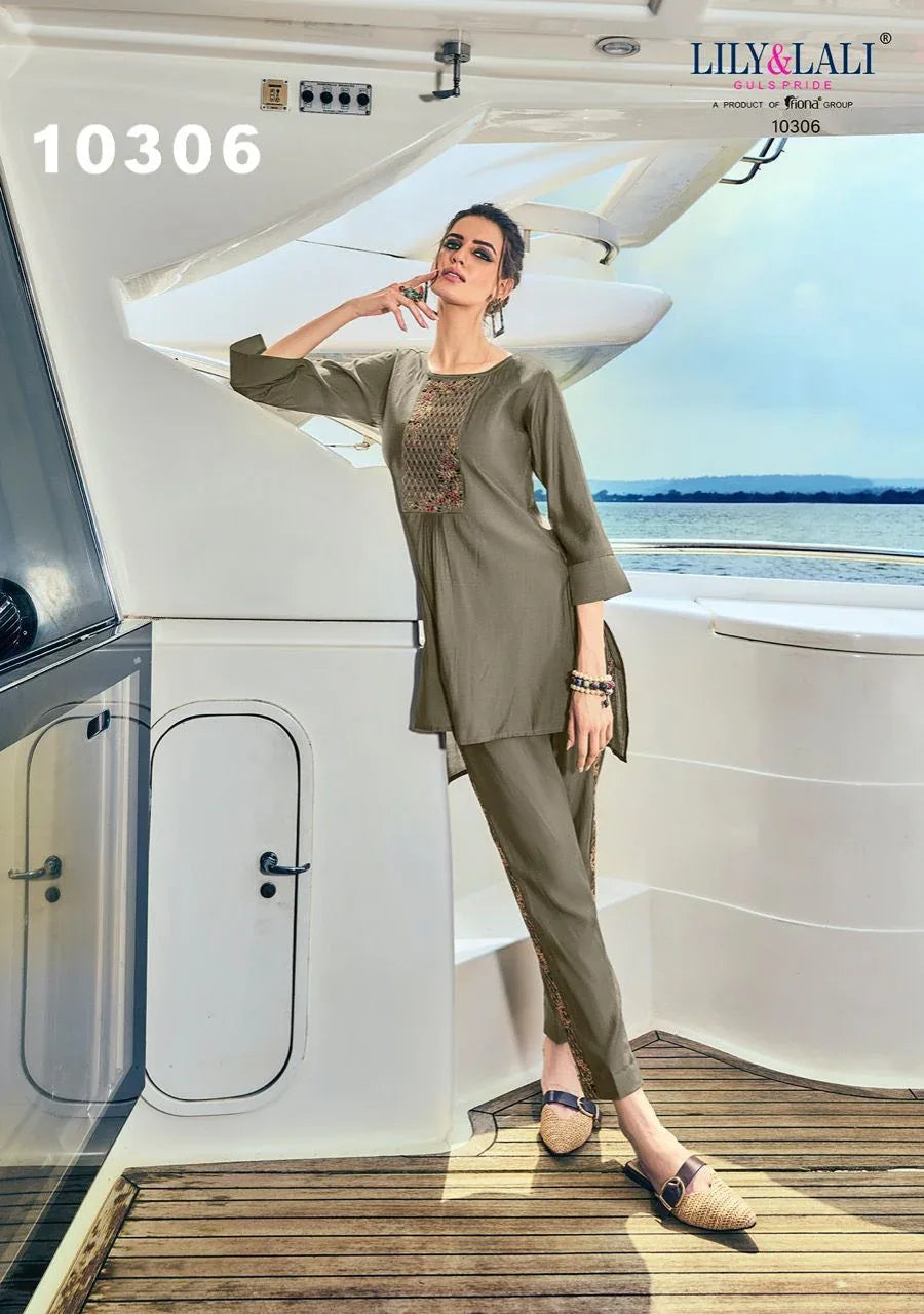 Lily And Lali Miami 10301-10306 Series Kurtis Anant Tex Exports Private Limited