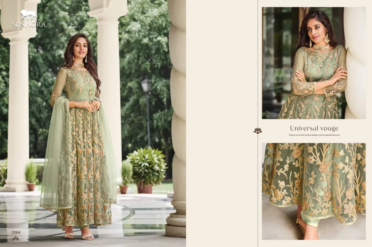 SENHORA SHARMIN ANARKALI SUIT COLLECTION Anant Tex Exports Private Limited
