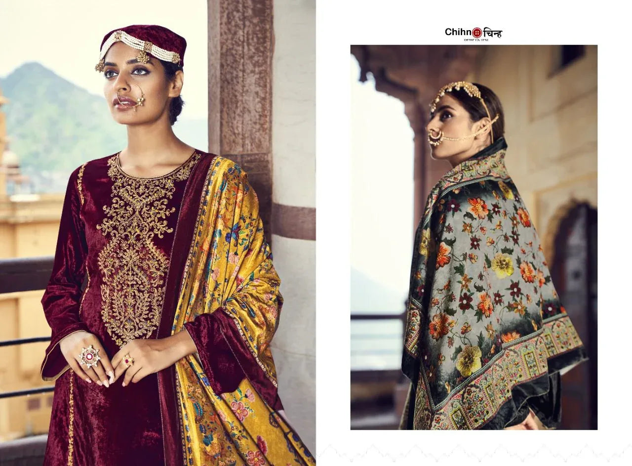 RIANA CHIHN-BAHAAR 24100 SERIES SUIT Anant Tex Exports Private Limited