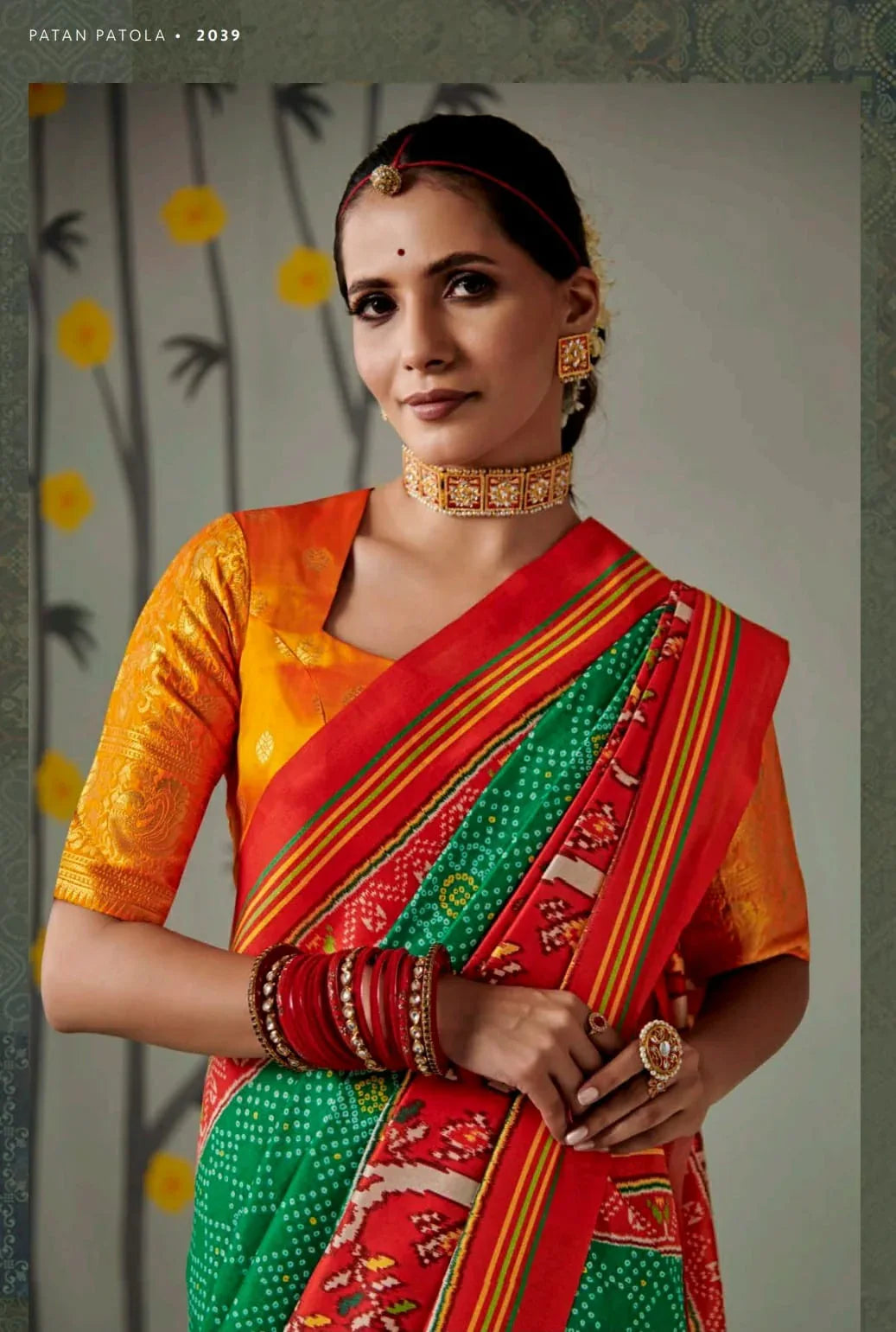 Kimora Patan Patola Soft Tussar Silk Saree Anant Tex Exports Private Limited