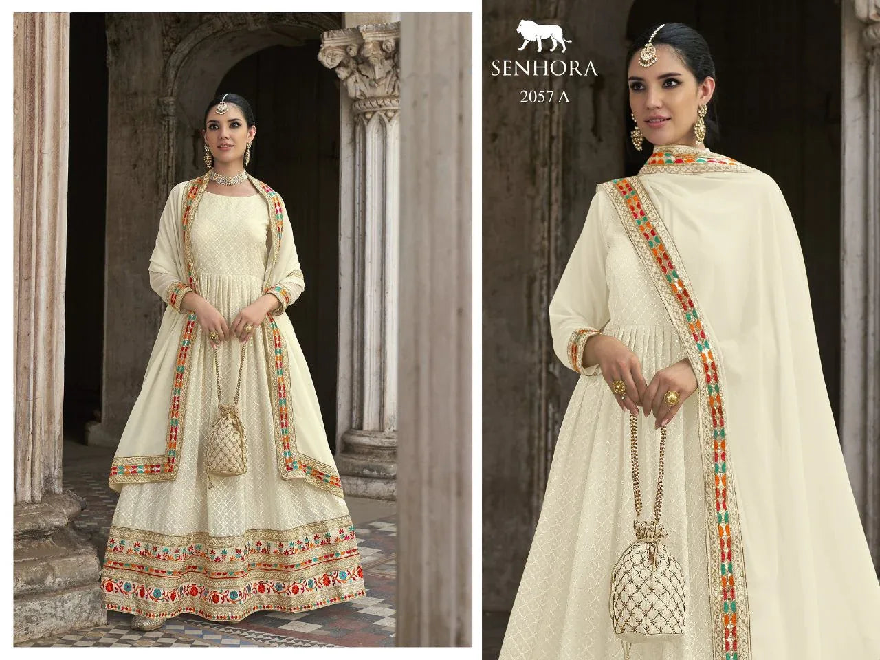 Senhora Chamar Vol 41 Series 2057 georgette Suit Anant Tex Exports Private Limited