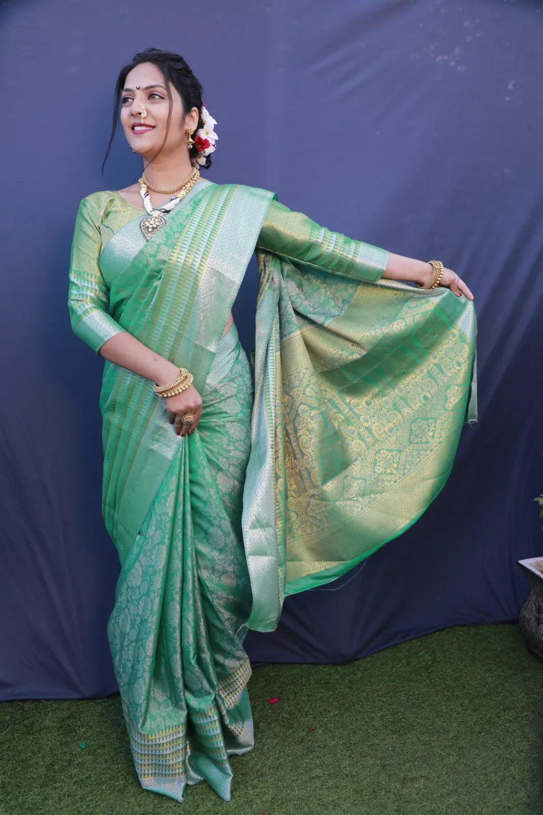 Kanchipuram Pure Silk Handloom Saree Anant Tex Exports Private Limited