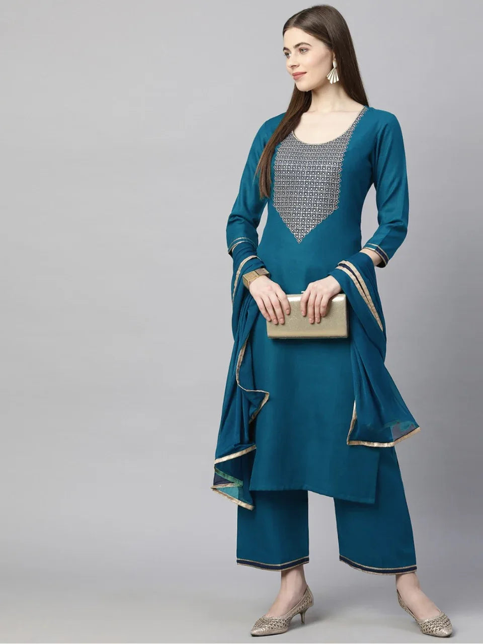 Party Wear Gizza Cotton kurti Anant Tex Exports Private Limited