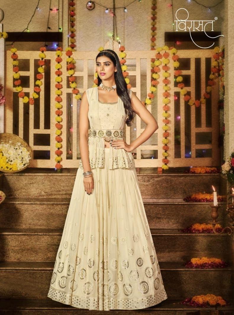 VIRASAT VOL ARDHANGINI 2001 SERIES DESIGNER GOWN Anant Tex Exports Private Limited